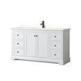 thumbnail image 1 of Wyndham Collection WCV232360SWBWQUNSMXX Avery 60" Free Standing Single Basin Vanity Set -, 1 of 7