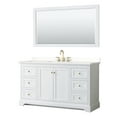thumbnail image 1 of Wyndham Collection WCV232360SWGWQUS3M58 Avery 60" Free Standing Single Basin Vanity Set -, 1 of 7