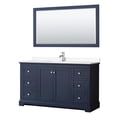 thumbnail image 1 of Wyndham Collection WCV232360SBCWCUNSM58 Avery 60" Free Standing Single Basin Vanity Set -, 1 of 7