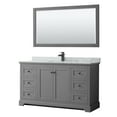 thumbnail image 1 of Wyndham Collection WCV232360SGBCMUNSM58 Avery 60" Free Standing Single Basin Vanity Set -, 1 of 7