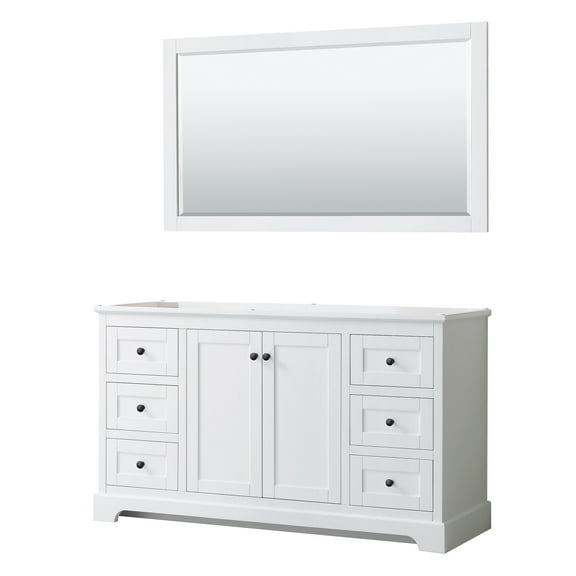 Wyndham Collection Wcv232360scxsxxm58 Avery 60" Single Free Standing Vanity Cabinet -
