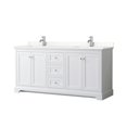 thumbnail image 1 of Wyndham Collection WCV232372DWHGTUNSMXX Avery 72" Free Standing Double Basin Vanity Set -, 1 of 7