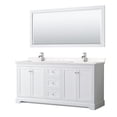 thumbnail image 1 of Wyndham Collection WCV232372DWHC2UNSM70 Avery 72" Free Standing Double Basin Vanity Set -, 1 of 7