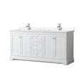 thumbnail image 1 of Wyndham Collection WCV232372DWHC2UNSMXX Avery 72" Free Standing Double Basin Vanity Set -, 1 of 7