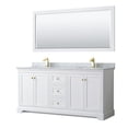 thumbnail image 1 of Wyndham Collection WCV232372DWGCMUNSM70 Avery 72" Free Standing Double Basin Vanity Set -, 1 of 7