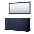 thumbnail image 1 of Wyndham Collection Wcv232372dcxsxxm70 Avery 72" Double Free Standing Vanity Cabinet - Dark, 1 of 7