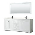 thumbnail image 1 of Wyndham Collection WCV232380DWBWQUNSM70 Avery 80" Free Standing Double Basin Vanity Set -, 1 of 7