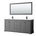 thumbnail image 1 of Wyndham Collection Wcv232380d-Vca-M70 Avery 80" Free Standing Double Basin Vanity Set -, 1 of 7