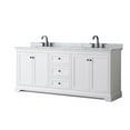 thumbnail image 1 of Wyndham Collection WCV232380DWBCMUNOMXX Avery 80" Free Standing Double Basin Vanity Set -, 1 of 7