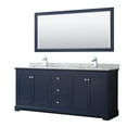 thumbnail image 1 of Wyndham Collection Wcv232380dcmunsm70 Avery 80" Free Standing Double Basin Vanity Set -, 1 of 7