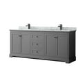 thumbnail image 1 of Wyndham Collection WCV232380DGBCMUNSMXX Avery 80" Free Standing Double Basin Vanity Set -, 1 of 7