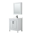 thumbnail image 1 of Wyndham Collection WCV252530SWBWCUNSMED Daria 30" Free Standing Single Basin Vanity Set -, 1 of 7