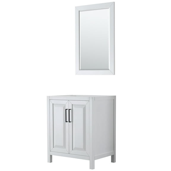 Wyndham Collection Wcv252530scxsxxm24 Daria 29" Single Free Standing Vanity Cabinet -