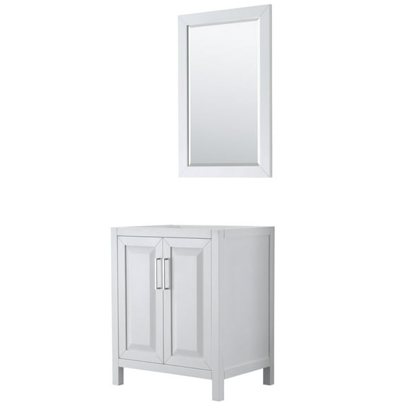 Wyndham Collection Wcv252530scxsxxm24 Daria 29" Single Free Standing Vanity Cabinet -