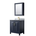 thumbnail image 1 of Wyndham Collection WCV252530SBLCMUNSMED Daria 30" Free Standing Single Vanity Set - Blue, 1 of 7