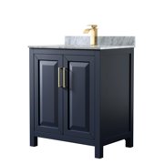 Wyndham Collection WCV252530SBLCMUNSMXX Daria 30 Free Standing Single Vanity Set - Blue