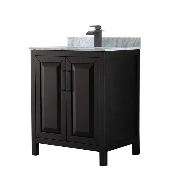 Wyndham Collection Wcv252530sunsmxx Daria 30" Free Standing Single Vanity Set - Dark