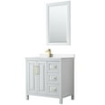 thumbnail image 1 of Wyndham Collection Wcv252536s-Left-Vca-M24 Daria 36" Free Standing Single Basin Vanity Set, 1 of 7