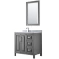 thumbnail image 1 of Wyndham Collection WCV252536SKGCMUNSM24 Daria 36" Free Standing Single Vanity Set - Dark, 1 of 7