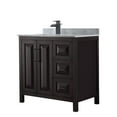 thumbnail image 1 of Wyndham Collection Wcv252536sunsmxx Daria 36" Free Standing Single Vanity Set - Dark, 1 of 7