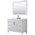 thumbnail image 1 of Wyndham Collection Wcv252548s-Qtz-Us3m46 Daria 48" Free Standing Single Basin Vanity Set -, 1 of 7