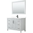 thumbnail image 1 of Wyndham Collection WCV252548SWBWCUNSM46 Daria 48" Free Standing Single Basin Vanity Set -, 1 of 7