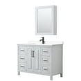 thumbnail image 1 of Wyndham Collection Wcv252548s-Vca-Med Daria 48" Free Standing Single Basin Vanity Set -, 1 of 7