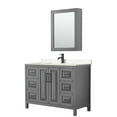 thumbnail image 1 of Wyndham Collection WCV252548SGBC2UNSMED Daria 48" Free Standing Single Basin Vanity Set -, 1 of 7