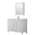 thumbnail image 1 of Wyndham Collection WCV252548SWHC2UNSMED Daria 48" Free Standing Single Basin Vanity Set -, 1 of 7