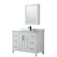 thumbnail image 1 of Wyndham Collection Wcv252548sunsmed Daria 48" Free Standing Single Vanity Set - White /, 1 of 7
