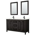 thumbnail image 1 of Wyndham Collection Wcv252560d-Vca-M24 Daria 60" Free Standing Double Basin Vanity Set -, 1 of 7