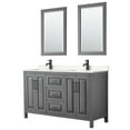 thumbnail image 1 of Wyndham Collection WCV252560DGBC2UNSM24 Daria 60" Free Standing Double Basin Vanity Set -, 1 of 7