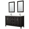 thumbnail image 1 of Wyndham Collection Wcv252560d-Vca-M24 Daria 60" Free Standing Double Basin Vanity Set -, 1 of 7