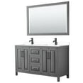 thumbnail image 1 of Wyndham Collection WCV252560DGBWCUNSM58 Daria 60" Free Standing Double Basin Vanity Set -, 1 of 7