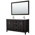 thumbnail image 1 of Wyndham Collection Wcv252560d-Vca-M58 Daria 60" Free Standing Double Basin Vanity Set -, 1 of 7