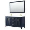thumbnail image 1 of Wyndham Collection Wcv252560d-Vca-M58 Daria 60" Free Standing Double Basin Vanity Set -, 1 of 7