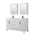 thumbnail image 1 of Wyndham Collection Wcv252560d-Vca-Med Daria 60" Free Standing Double Basin Vanity Set -, 1 of 7