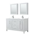 thumbnail image 1 of Wyndham Collection Wcv252560d-Vca-Med Daria 60" Free Standing Double Basin Vanity Set -, 1 of 7