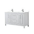 thumbnail image 1 of Wyndham Collection Wcv252560d-Vca-Mxx Daria 60" Free Standing Double Basin Vanity Set -, 1 of 7