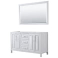 thumbnail image 1 of Wyndham Collection WCV252560DWHCXSXXM58 Daria 59" Double Free Standing Vanity Cabinet -, 1 of 7