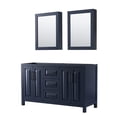 thumbnail image 1 of Wyndham Collection WCV252560DBBCXSXXMED Daria 59" Double Free Standing Vanity Cabinet -, 1 of 7
