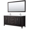 thumbnail image 1 of Wyndham Collection Wcv252572d-Qtz-Unsm70 Daria 72" Free Standing Double Basin Vanity Set -, 1 of 7