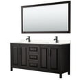 thumbnail image 1 of Wyndham Collection WCV252572DEBC2UNSM70 Daria 72" Free Standing Double Basin Vanity Set -, 1 of 7