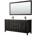 thumbnail image 1 of Wyndham Collection WCV252572DEBWCUNSM70 Daria 72" Free Standing Double Basin Vanity Set -, 1 of 7
