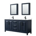 thumbnail image 1 of Wyndham Collection WCV252572DBBWCUNSMED Daria 72" Free Standing Double Basin Vanity Set -, 1 of 7