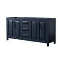 thumbnail image 1 of Wyndham Collection WCV252572DBBCXSXXMXX Daria 71" Double Free Standing Vanity Cabinet Only, 1 of 7