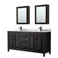 thumbnail image 1 of Wyndham Collection WCV252572DEBCMUNSMED Daria 72" Free Standing Double Vanity Set - Dark, 1 of 7
