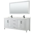 thumbnail image 1 of Wyndham Collection Wcv252580d-Qtz-Unsm70 Daria 80" Free Standing Double Basin Vanity Set -, 1 of 7