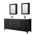 thumbnail image 1 of Wyndham Collection Wcv252580d-Vca-Med Daria 80" Free Standing Double Basin Vanity Set -, 1 of 7
