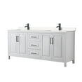 thumbnail image 1 of Wyndham Collection Wcv252580d-Vca-Mxx Daria 80" Free Standing Double Basin Vanity Set -, 1 of 7